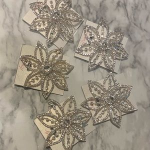 ⭐️ 5/$25- 5 Brand New Rhinestone Hair Combs-perfect for a wedding